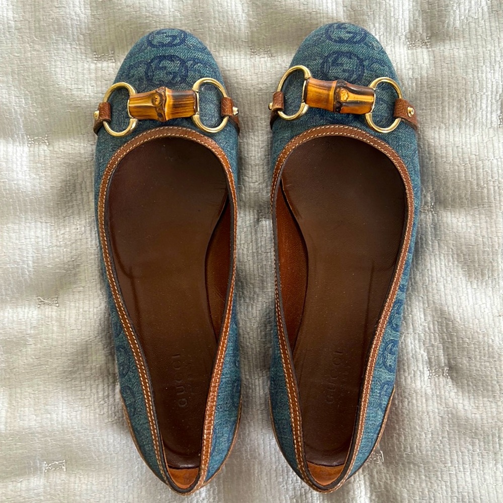 Authentic Vintage Gucci Flats